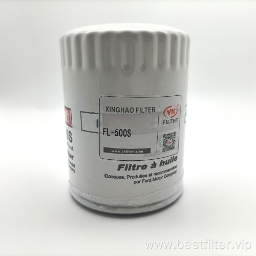 high efficiency car spin on oil filter element FL-500S